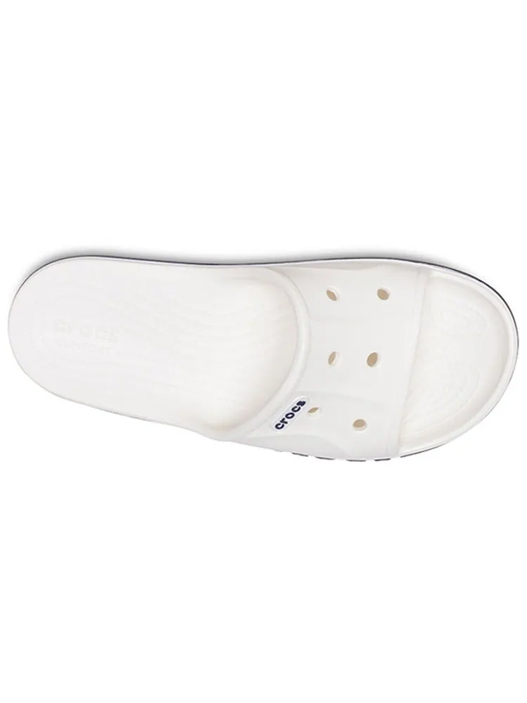 Шлепанцы Crocs Bayaband Clog White Unisex Slippers — изображение 4 из 5, белый