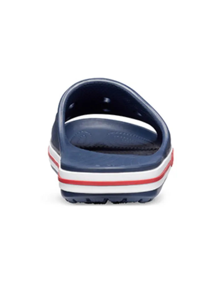 Шлепанцы Crocs Bayaband Clog Blue White Red Unisex Slippers — изображение 5 из 5, красный