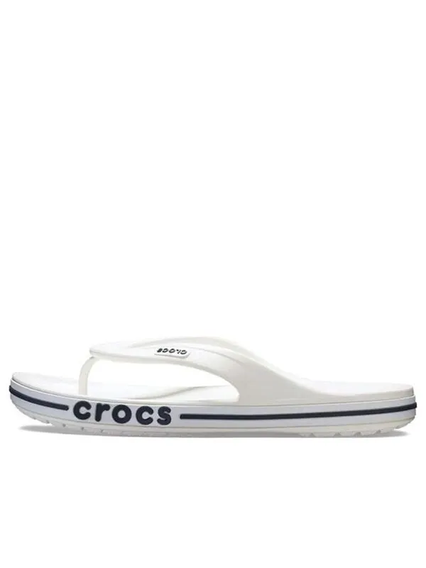 Тапочки bayaband white blue flip-flops 'white blue' Crocs