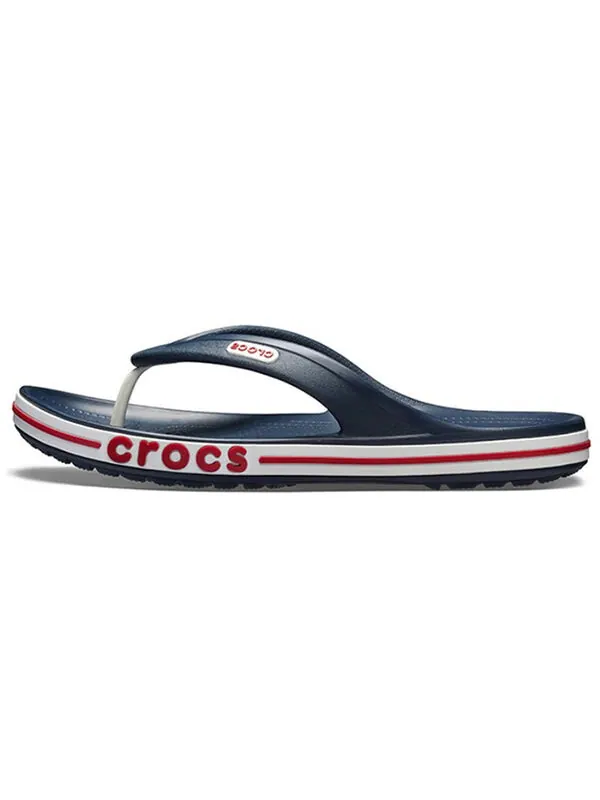 Тапочки bayaband flip-flops deep blue Crocs — изображение 2 из 4, синий