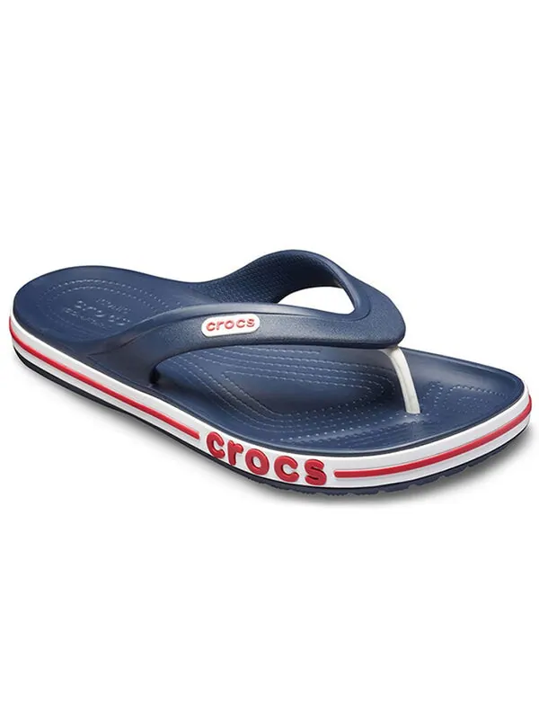 Тапочки bayaband flip-flops deep blue Crocs — изображение 4 из 4, синий
