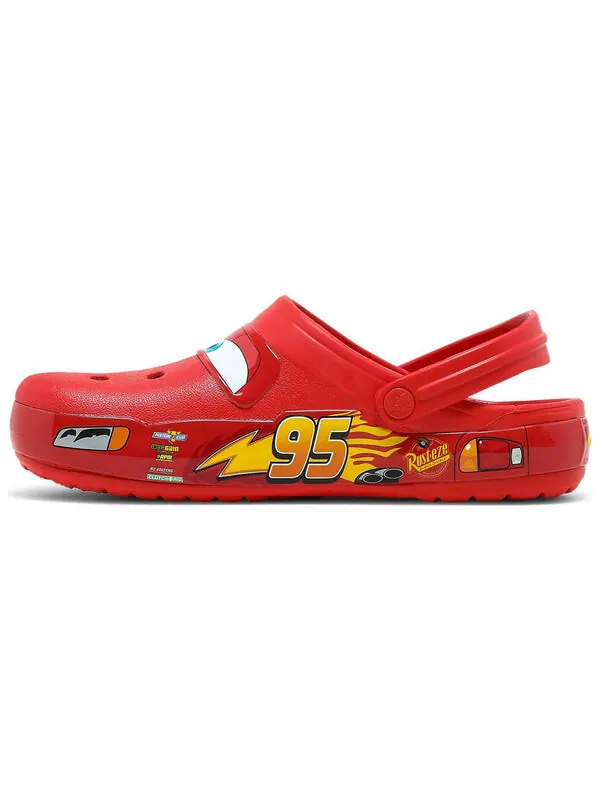 Сандалии cars x classic clog 'lightning mcqueen' Crocs — изображение 2 из 4, красный
