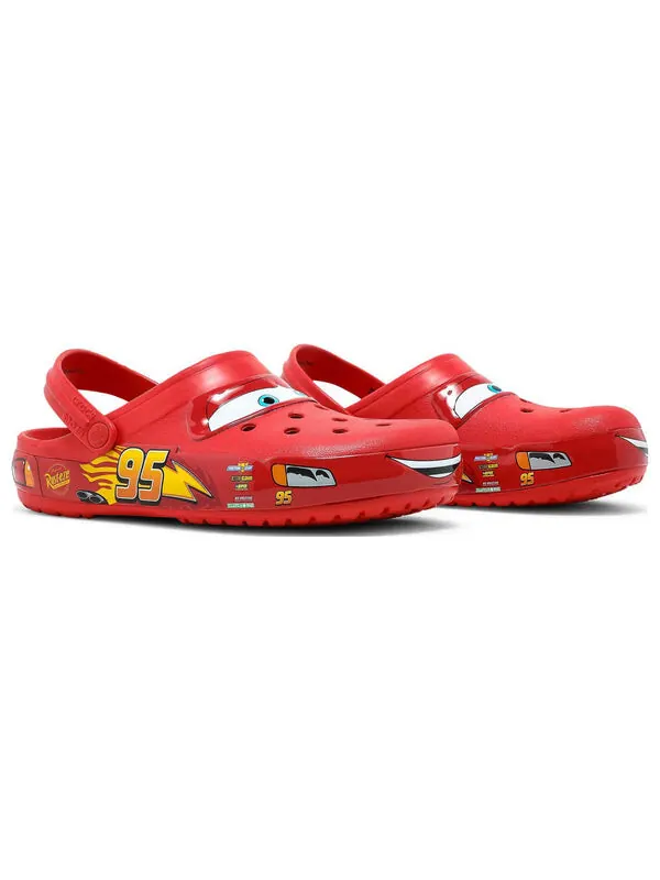 Сандалии cars x classic clog 'lightning mcqueen' Crocs — изображение 3 из 4, красный