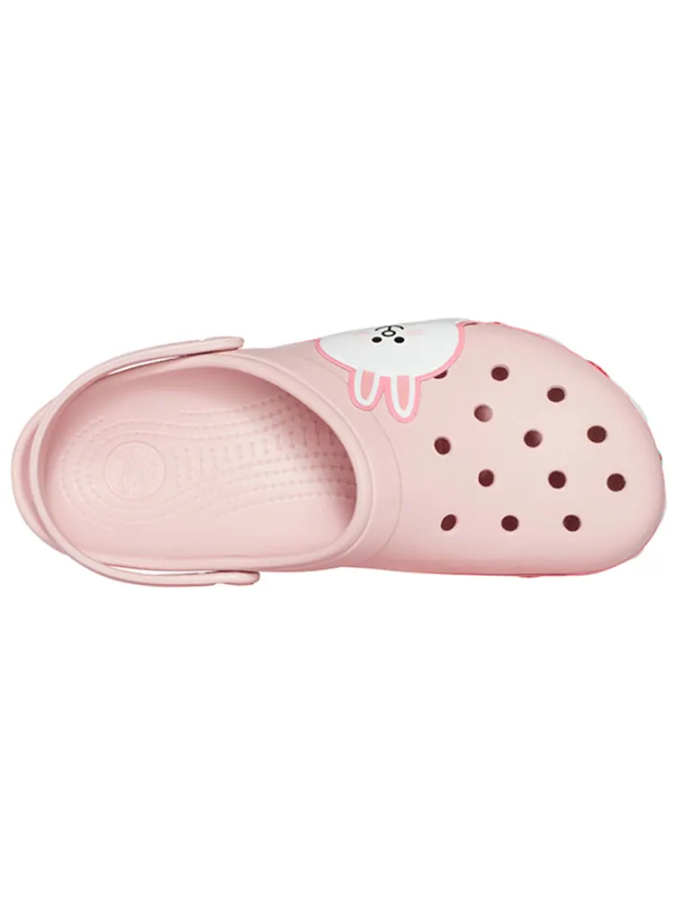 Сандалии Crocs x Line Friends Beach Pink Unisex Sandals — изображение 6 из 7, розовый