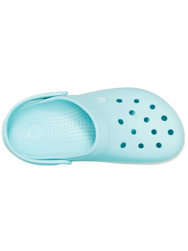 Сандалии Crocs Classic Clog translucent Beach ice blue Sandals — изображение 5 из 6, синий