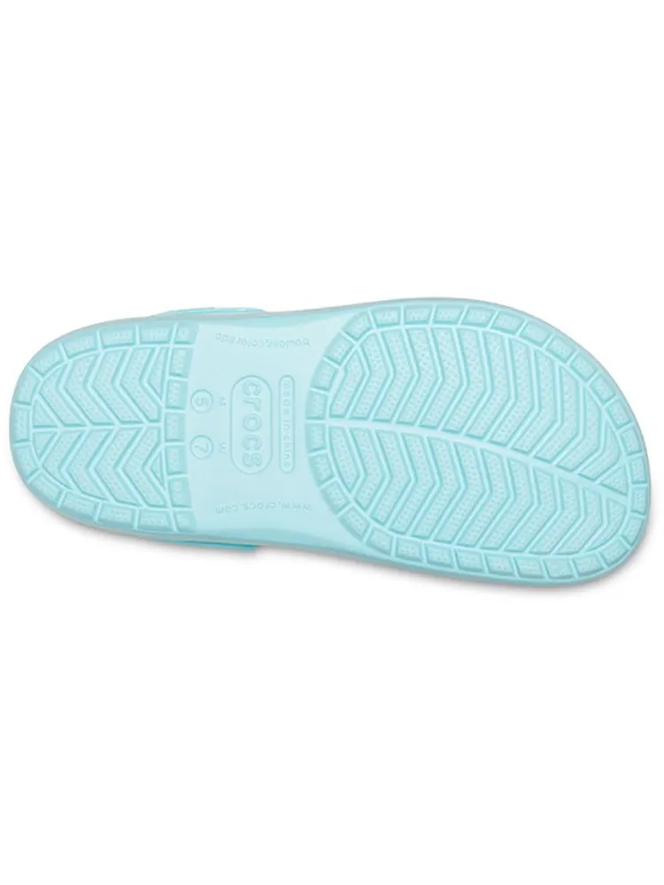 Сандалии Crocs Classic Clog translucent Beach ice blue Sandals — изображение 6 из 6, синий