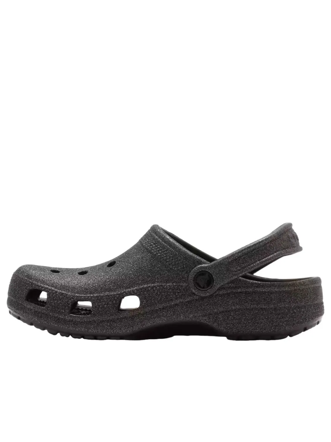 Классические сабо Crocs с блестками — изображение 2 из 6, черный