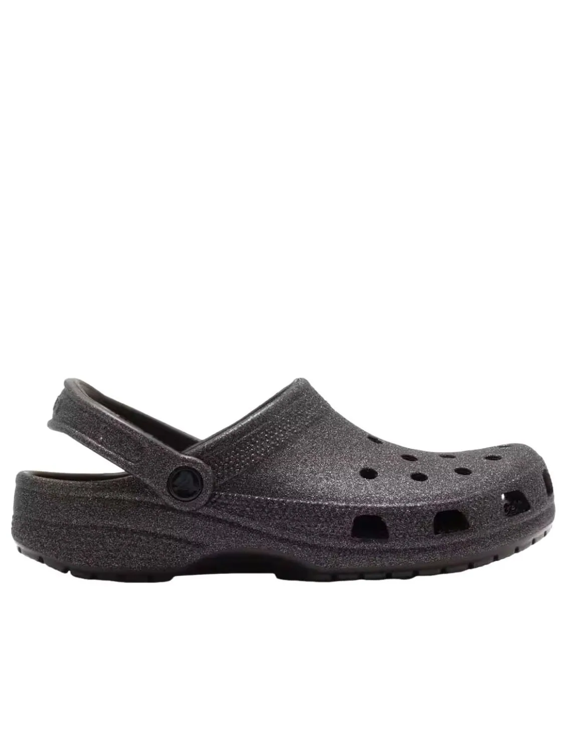 Классические сабо Crocs с блестками — изображение 3 из 6, черный