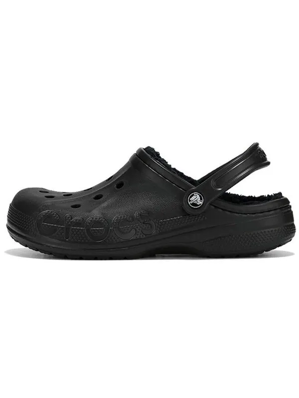 Сандалии baya lined clog 'black' Crocs — изображение 2 из 4, черный