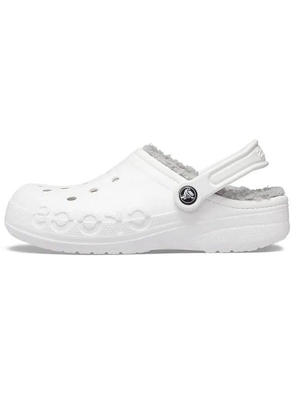 Сандалии baya lined clog 'white' Crocs — изображение 2 из 4, белый