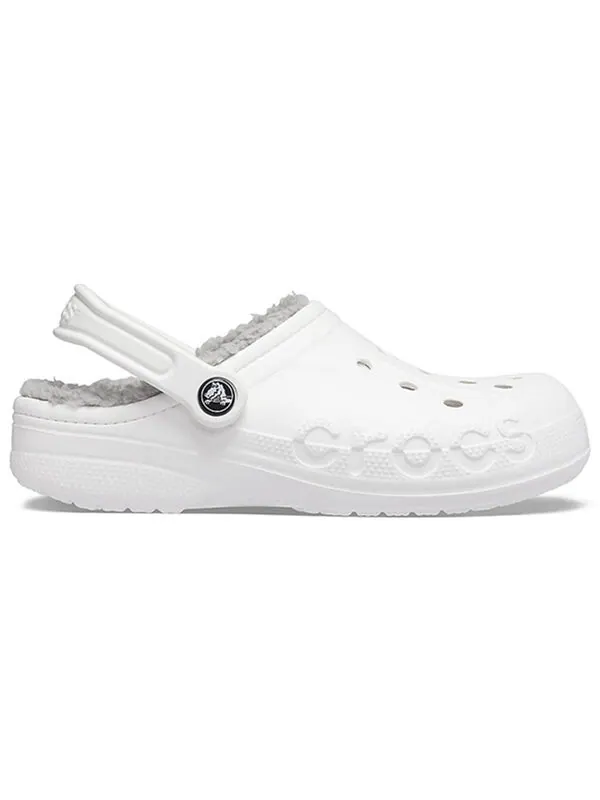Сандалии baya lined clog 'white' Crocs — изображение 3 из 4, белый