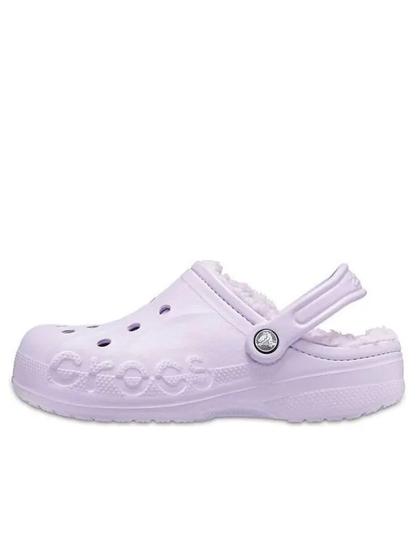 Сандалии baya lined clogs 'lavender' Crocs — изображение 1 из 4, светлый фиолетовый