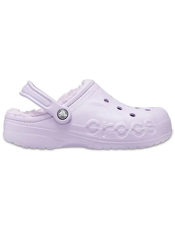 Сандалии baya lined clogs 'lavender' Crocs — изображение 3 из 4, светлый фиолетовый