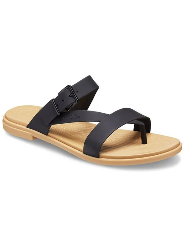 Тапочки minimalistic cozy sports slippers black brown Crocs — изображение 4 из 4, черный/коричневый