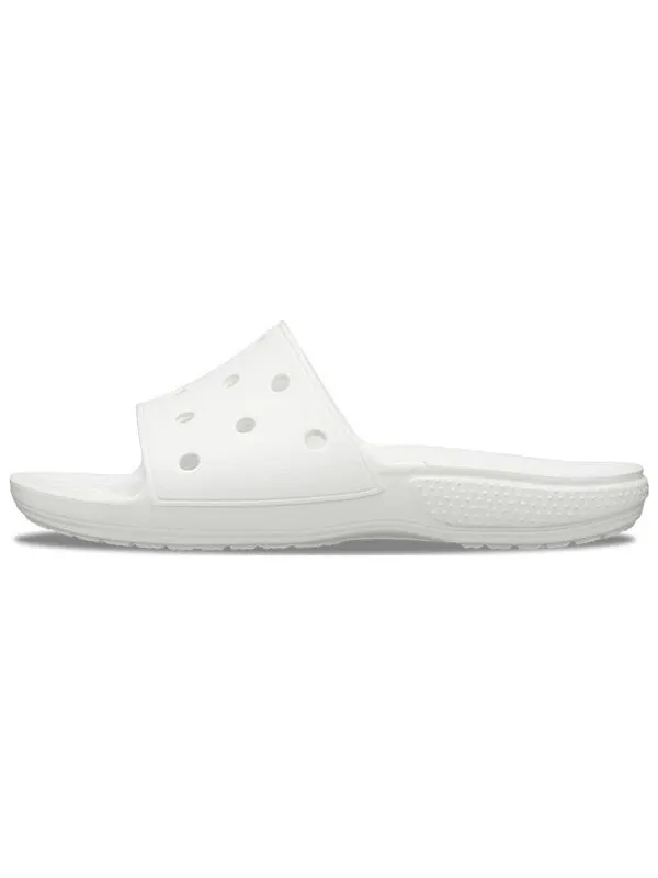 Тапочки classic clog slippers white Crocs — изображение 2 из 4, белый