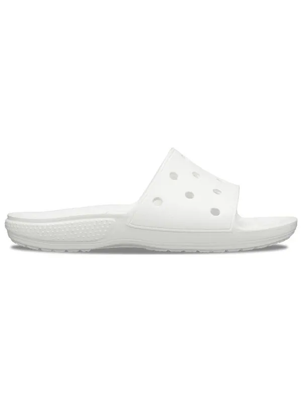 Тапочки classic clog slippers white Crocs — изображение 3 из 4, белый