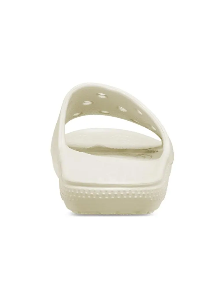 Шлепанцы Crocs Classic Flat Sandals Unisex Beige — изображение 6 из 7, белый