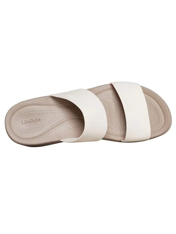 Сандалии brooklyn lightweight mushroom gray sandals Crocs — изображение 4 из 4, серый
