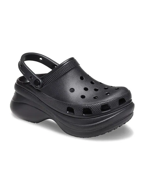Сандалии small whale retro thick sole black sandals Crocs — изображение 3 из 4, черный