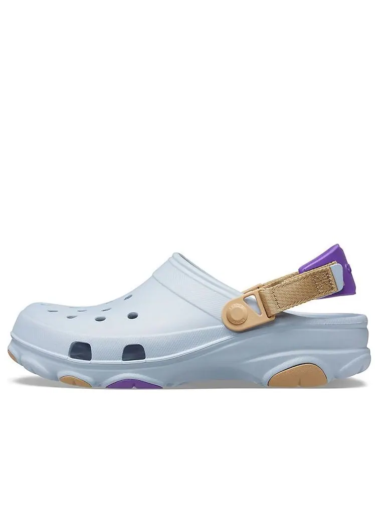 Сандалии Crocs Outdoor Beach Unisex Blue Gray Sandals — изображение 1 из 7, синий, серый