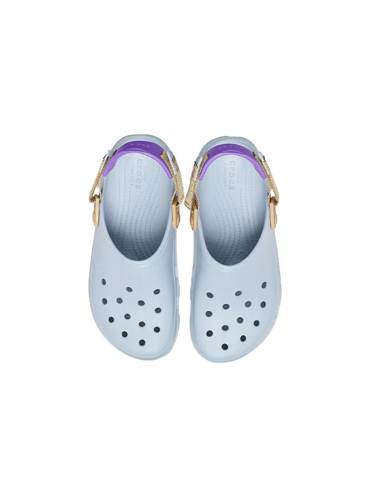 Сандалии Crocs Outdoor Beach Unisex Blue Gray Sandals — изображение 4 из 7, синий, серый