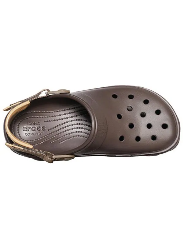 Сандалии beach coffee sandals Crocs — изображение 4 из 4, коричневый