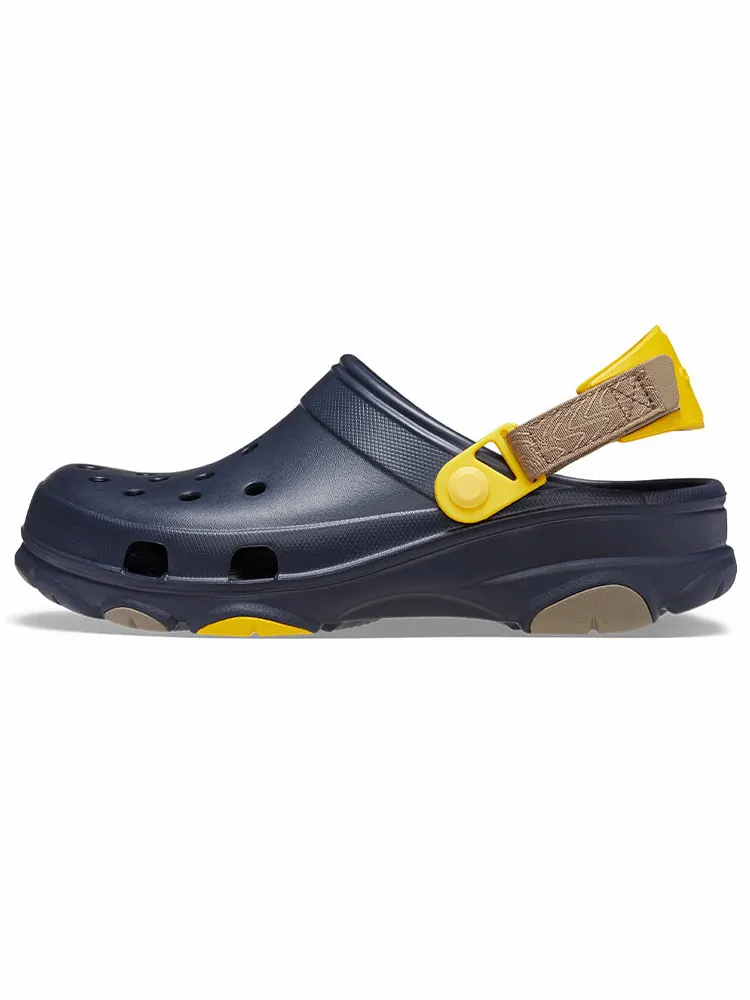 Сандалии Crocs Classic All Terrain Clog 'Navy Yellow' — изображение 2 из 6, темно-синий