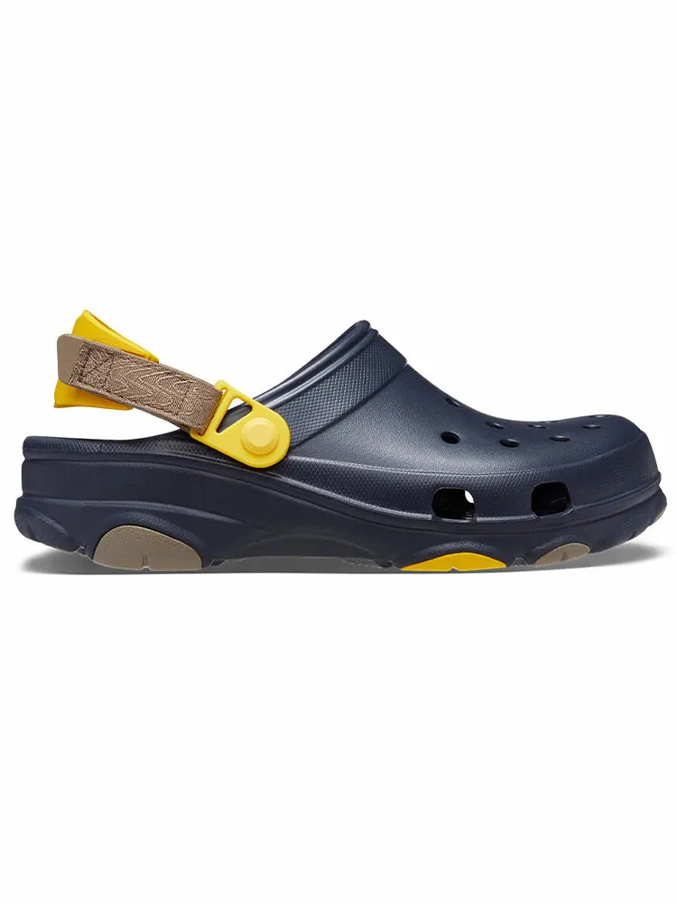 Сандалии Crocs Classic All Terrain Clog 'Navy Yellow' — изображение 3 из 6, темно-синий