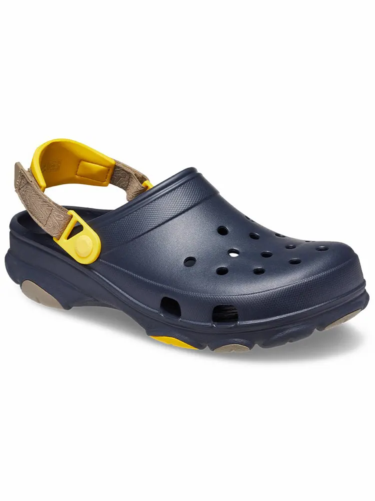 Сандалии Crocs Classic All Terrain Clog 'Navy Yellow' — изображение 4 из 6, темно-синий