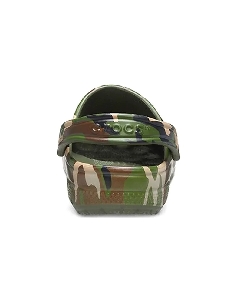 Сандалии Crocs Beach Army Green Camouflage Sandals — изображение 5 из 6, зеленый