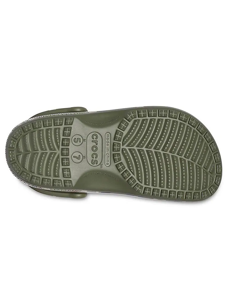 Сандалии Crocs Beach Army Green Camouflage Sandals — изображение 6 из 6, зеленый