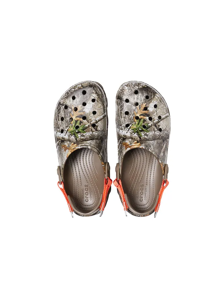 Сандалии Crocs x Realtree All-Terrain Clog 'Edge Camo Walnut' — изображение 6 из 7, коричневый