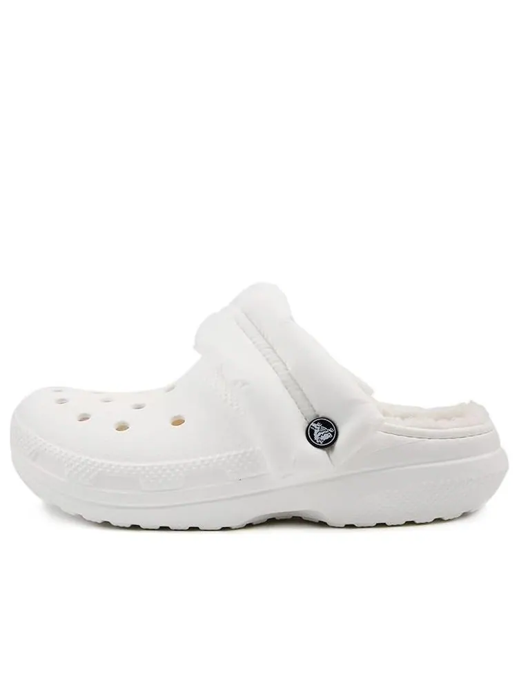 Шлепанцы Crocs Classic Crocs Slippers — изображение 1 из 5, белый