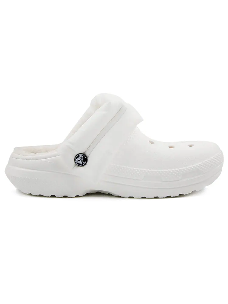 Шлепанцы Crocs Classic Crocs Slippers — изображение 3 из 5, белый