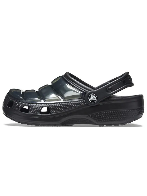 Сандалии classic clog black sandals Crocs — изображение 2 из 4, черный