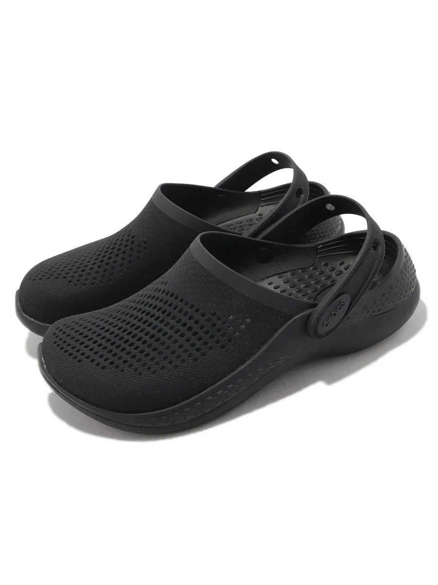 Сандалии Crocs LiteRide 360 Clog 'Black' — изображение 2 из 2, черный
