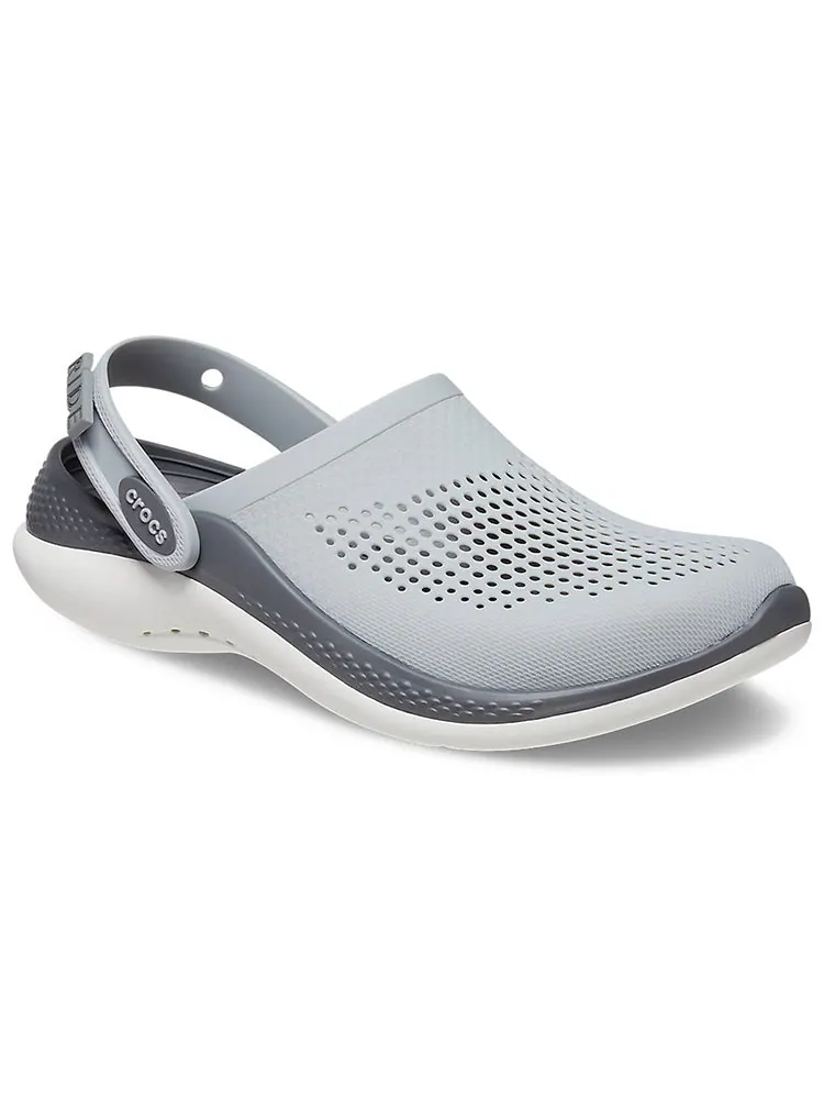 Сандалии Crocs LiteRide 2.0 Clog 'Light Grey' — изображение 4 из 8, светлый серый