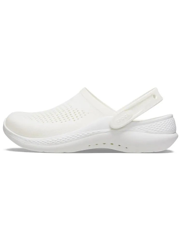 Сандалии Crocs LiteRide 2.0 Clog 'Triple White' — изображение 2 из 7, белый