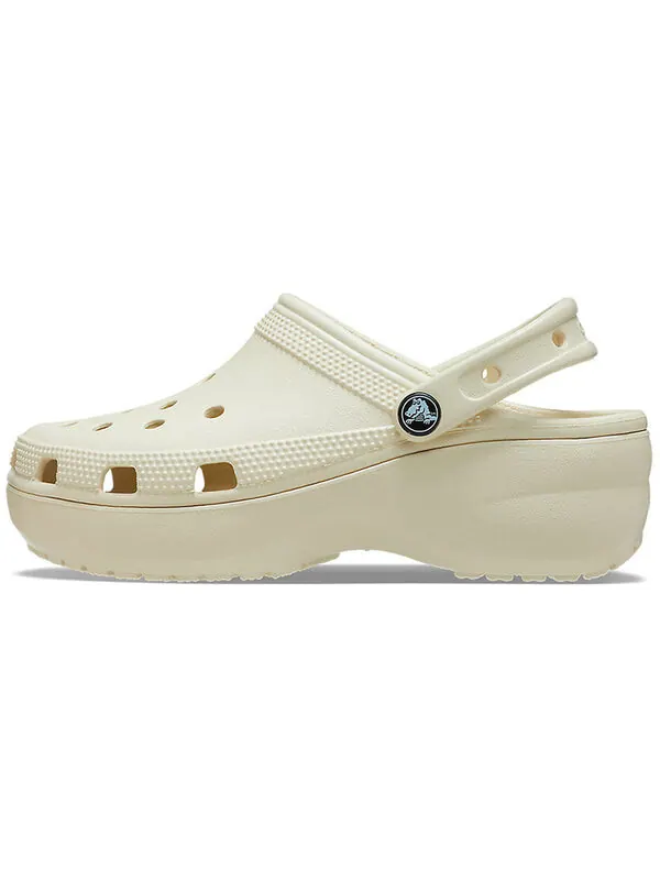 Сандалии classic clog 'bone white' Crocs — изображение 2 из 4, кость
