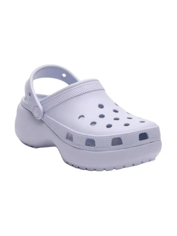 Кроссовки classic platform shoes 'blue' Crocs — изображение 2 из 4, синий