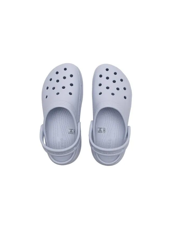 Кроссовки classic platform shoes 'blue' Crocs — изображение 3 из 4, синий
