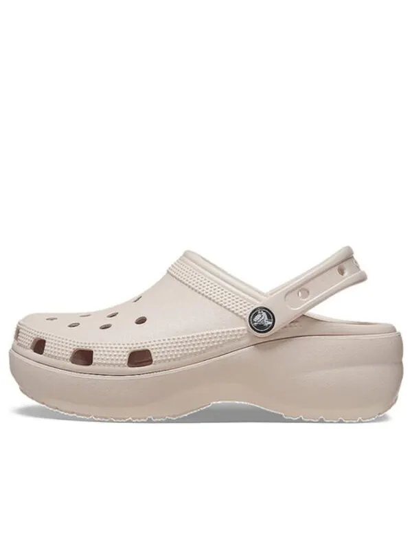Кроссовки beach clouds clogs 'beige' Crocs — изображение 1 из 4, бежевый