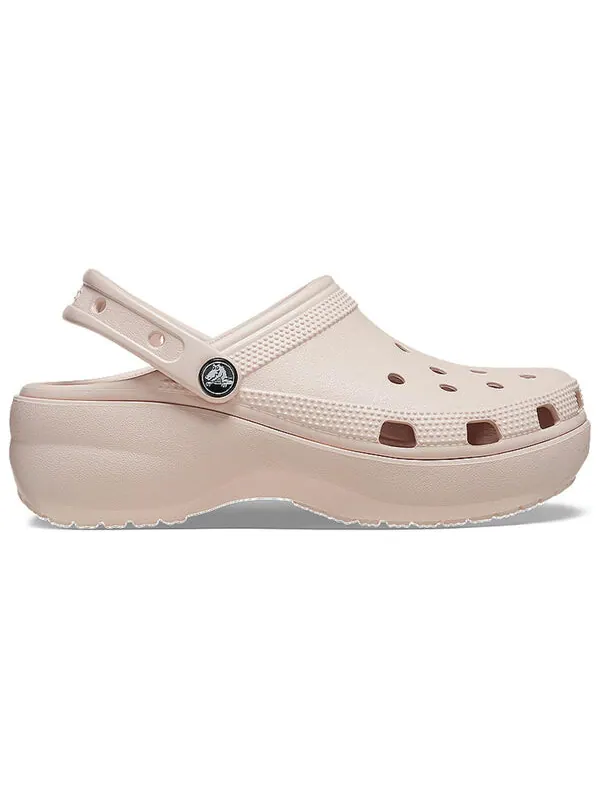 Кроссовки beach clouds clogs 'beige' Crocs — изображение 2 из 4, бежевый