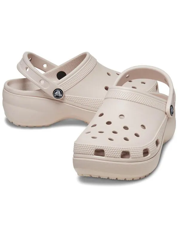 Кроссовки beach clouds clogs 'beige' Crocs — изображение 4 из 4, бежевый