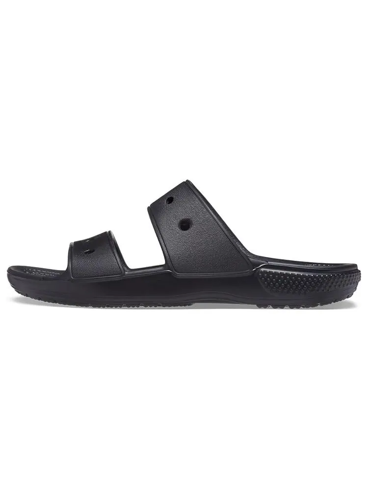 Шлепанцы Crocs Cozy Casual Sports Slippers Black — изображение 2 из 7, черный