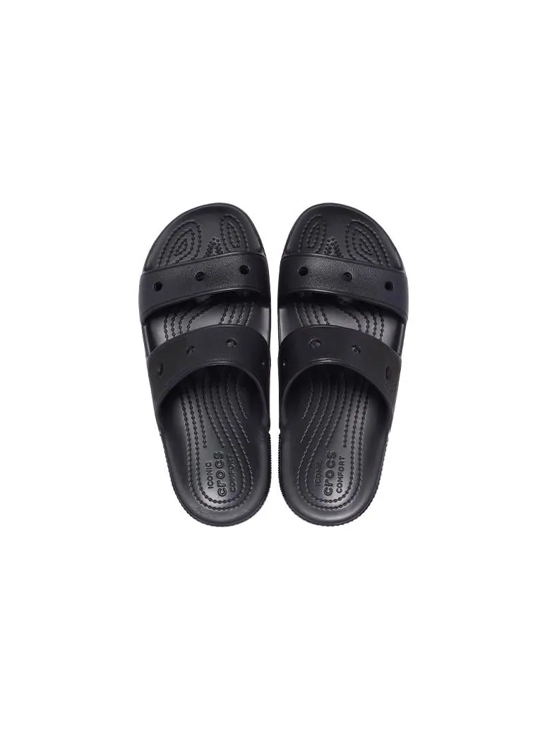 Шлепанцы Crocs Cozy Casual Sports Slippers Black — изображение 5 из 7, черный