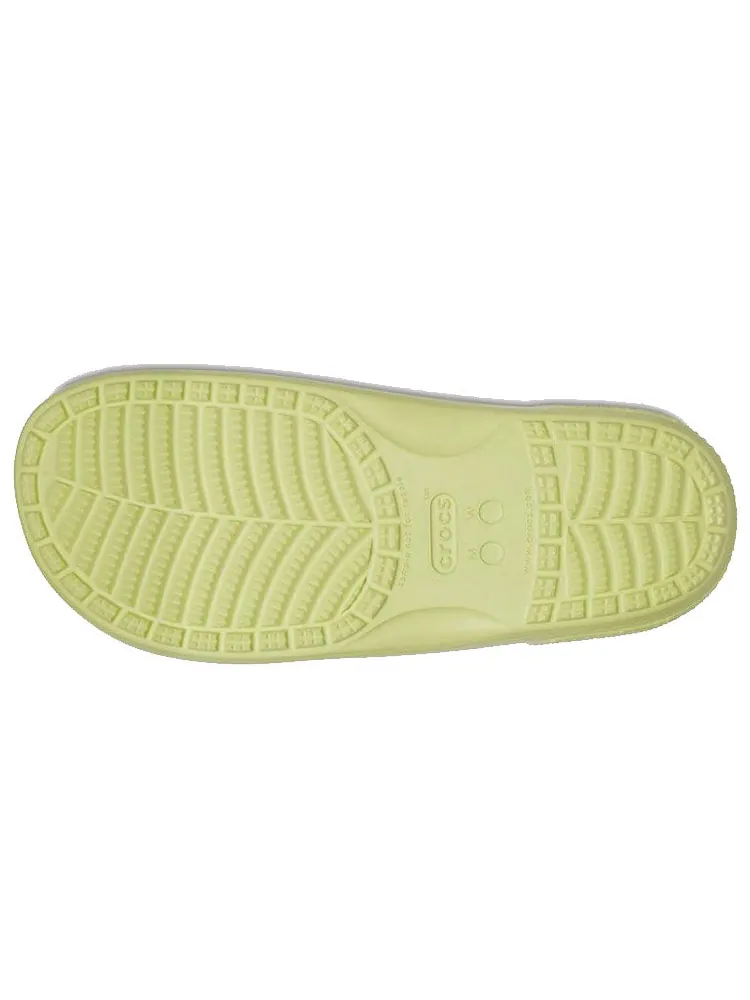Сандалии Crocs Soft Sole Cozy Sports Unisex Yellow Sandals — изображение 5 из 5, зеленый