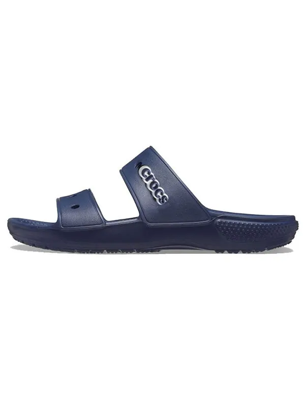 Тапочки classic 2 straps sandals 'navy' Crocs — изображение 2 из 4, темно-синий
