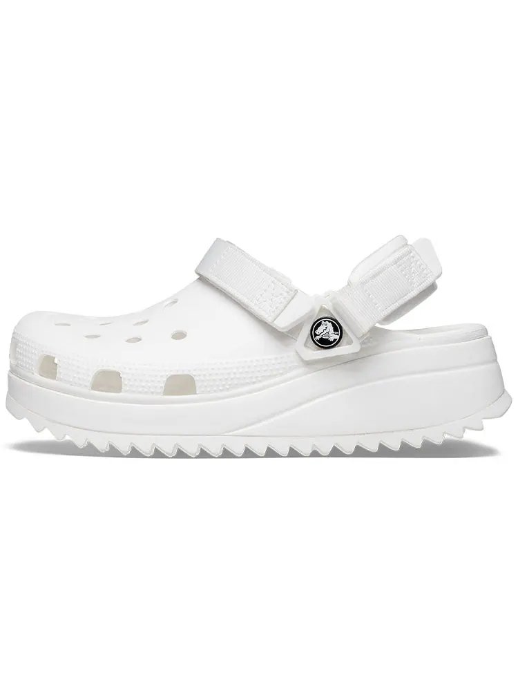 Сандалии Crocs Classic Hiker Clog 'Triple White' — изображение 2 из 6, белый