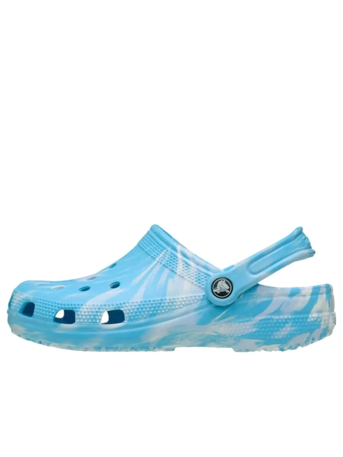 (WMNS) Crocs Classic Marbled Clog 'Tinted Glass' — изображение 2 из 6, мульти
